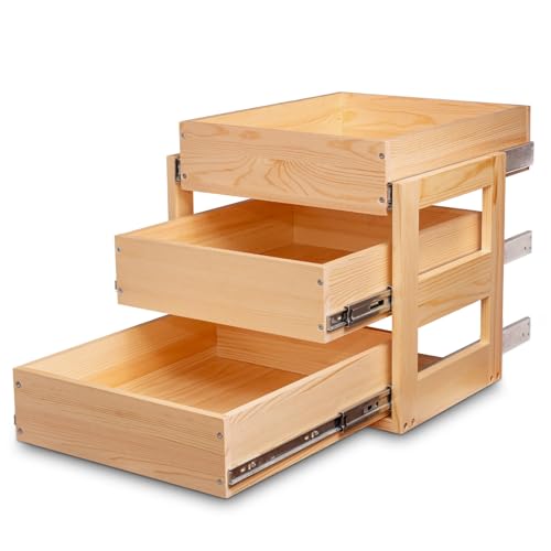 Pull Out Cabinet Organizer 20''W×21''D×19''H Slide Out Drawer - Image 2