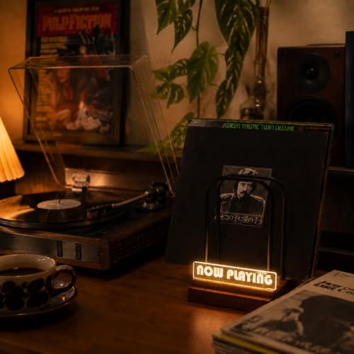 Vinyl Record Storage Holder for 50-75 LPs, Wood - Image 3