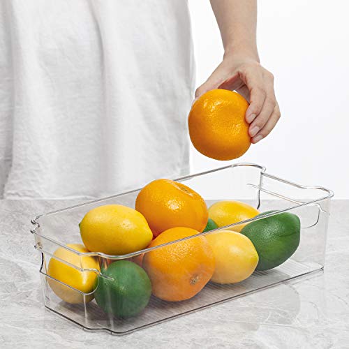 HOOJO Refrigerator Organizers and Storage - 8pcs Clear Plastic - Image 7