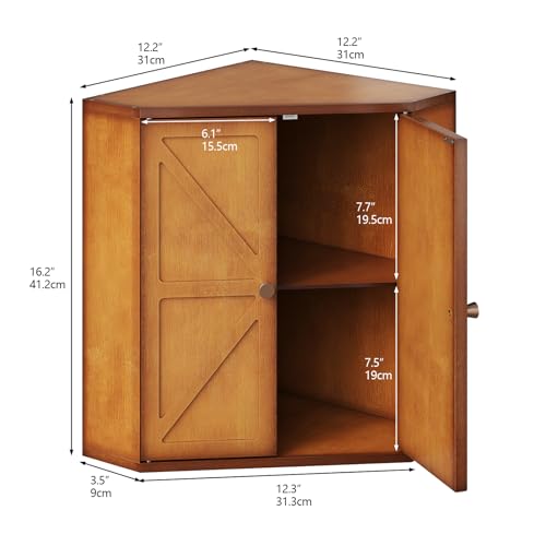 Trironsun Corner Bread Box for Kitchen Counter Double Layer - Image 6