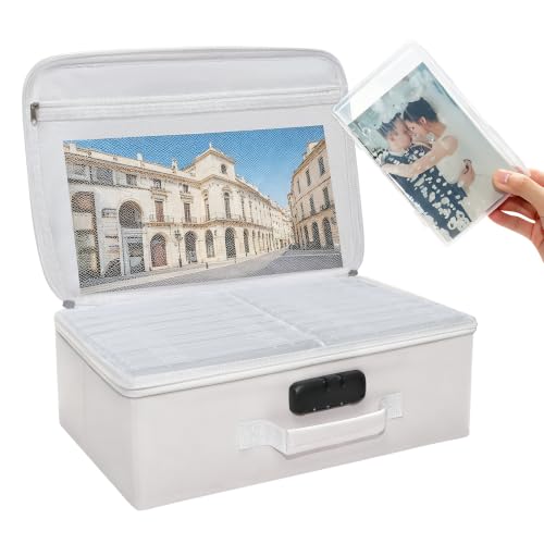 Photo Storage Box with 18 Inner Photo Case, Photo | Home Organization - Image 2