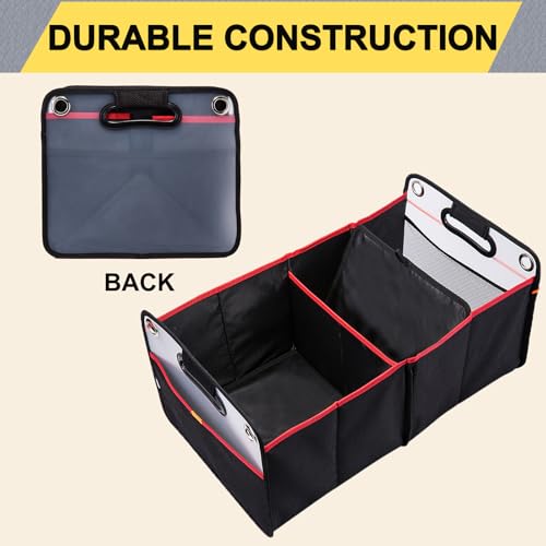 Car Trunk Organizer, Collapsible Auto Trunk Organizer Storage - Image 6