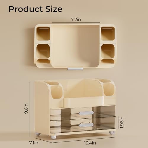 UFORU Makeup Organizer Countertop with 2 Large Drawe | All Products - Image 5