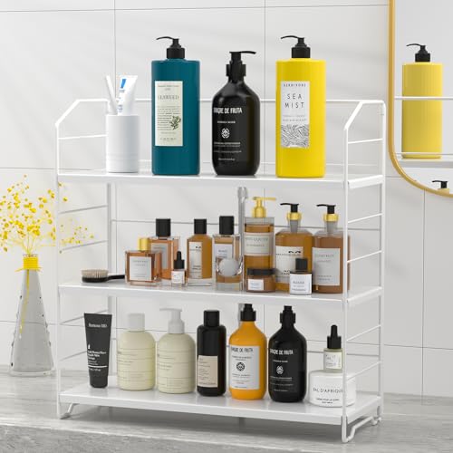 BOIVSHI Bathroom Countertop Organizer, 3-Tier Bathroom Counter - Image 2