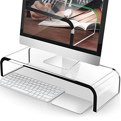 AboveTEK Acrylic Monitor Stand, Premium Large Monito | All Products - Image 2