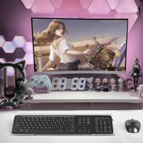 Beego Ergonomic Computer Keyboard Stand - Clear Acrylic Keyboard - Image 4