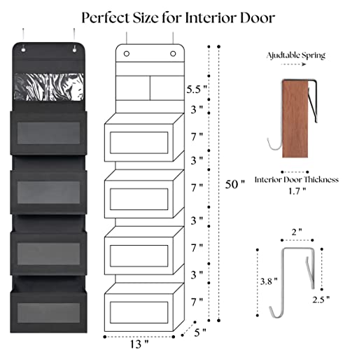 Over the Door Organizer for Bedroom, Bathroom, Pantr | All Products - Image 3