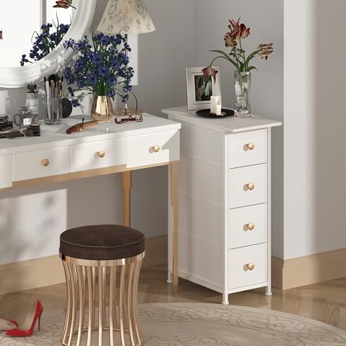 GiftGo Narrow Dresser Cabinet Vertical Slim Dresser Chest - Image 3