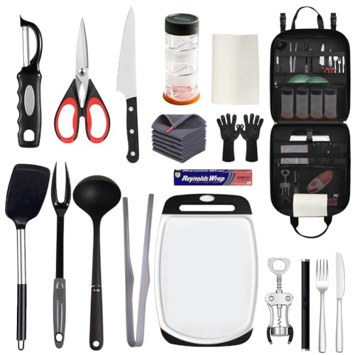 Large Camp Kitchen Organizer & Camping Cookware Bag - Image 7