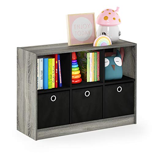 Furinno Basic 6-Cube Book Shelf with Open Shelf, 3 x | All Products - Image 2