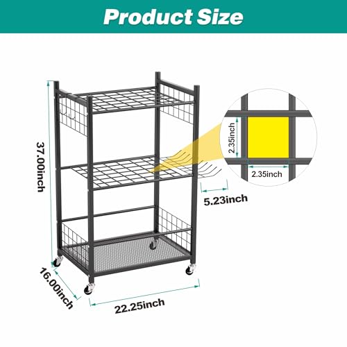 Garden Tool Organizer, Garage Tool Storage Organization - Image 4