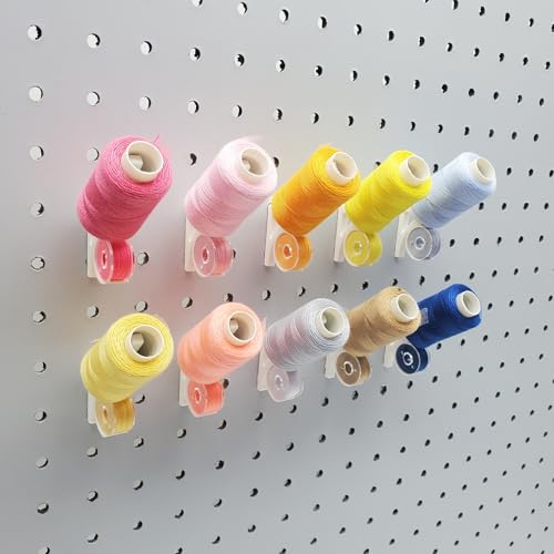 'Just Hanging Pegboards' 1/4" Pegboard Angled | Home Organization - Image 7