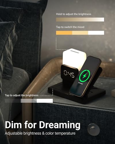 M.A.D LAB Alarm Clock Charging Station with Night Li | All Products - Image 5