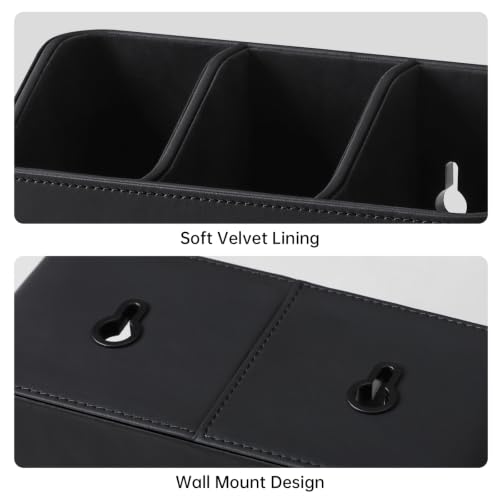 Hole-Free Wall-Mounted PU Leather Remote Control Hol | All Products - Image 6