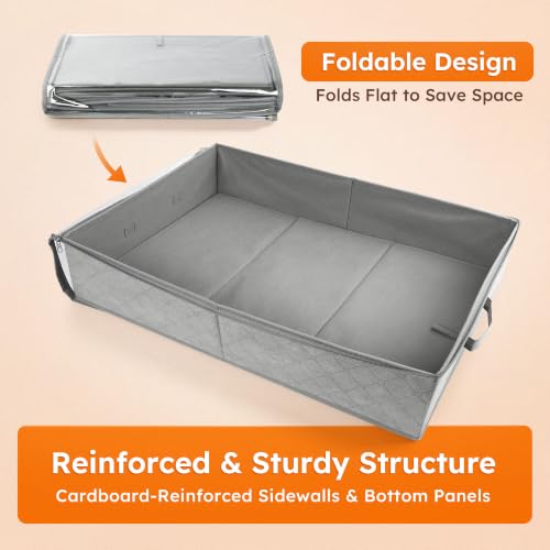 LotFancy Under Bed Storage Bags with Clear Window & | All Products - Image 4