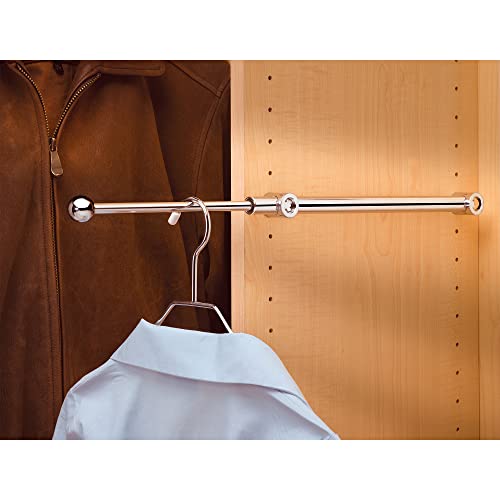 Rev-A-Shelf Sliding Valet Rod for Closets, Min Opening of 11.25"W - Image 3