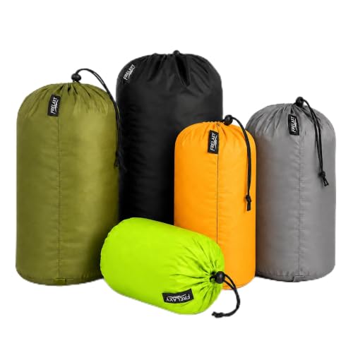 Frelaxy Stuff Sack Set 5-Pack (3L&5L&9L&15L&20L) | Travel Essentials - Image 2