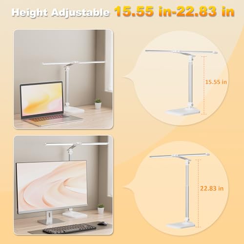 LED Desk Lamp for Home Office, Height Adjustable Architect Desk - Image 7