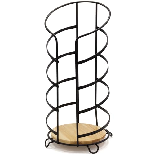 BROOKSTONE, Toilet Paper Holder with Bamboo Base - Image 2
