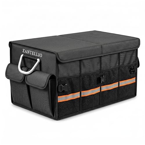 Heavy Duty Car Trunk Organizer with Lid, Collapsible SUV - Image 2