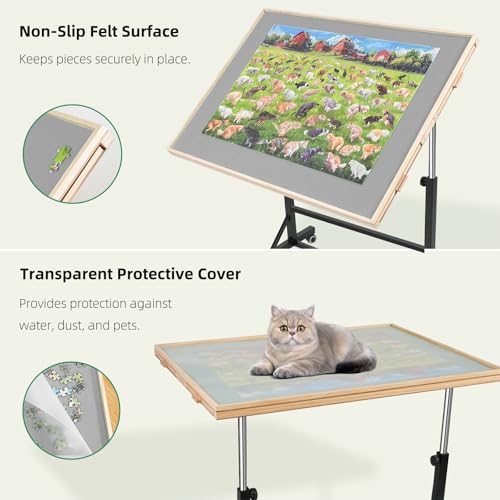 ALL4JIG 1500 Pieces Puzzle Table with Legs | Home Organization - Image 6