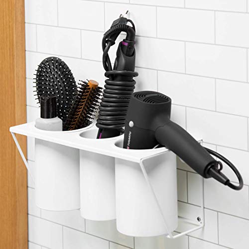JackCubeDesign Wall Mount Hair Dryer Holder Hair Styling Product - Image 2