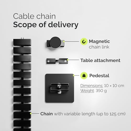 VALU Under Desk Cable Organizer, 49in - Image 7