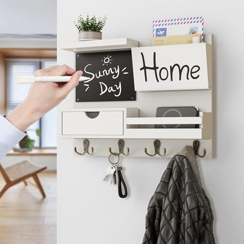 Farmhouse Key Holder for Wall with Mail Organizer - Easy - Image 5