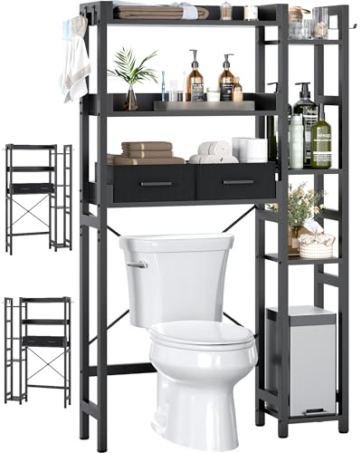 Besiost Over The Toilet Storage, 7 Tier Bathroom Organizer - Image 2
