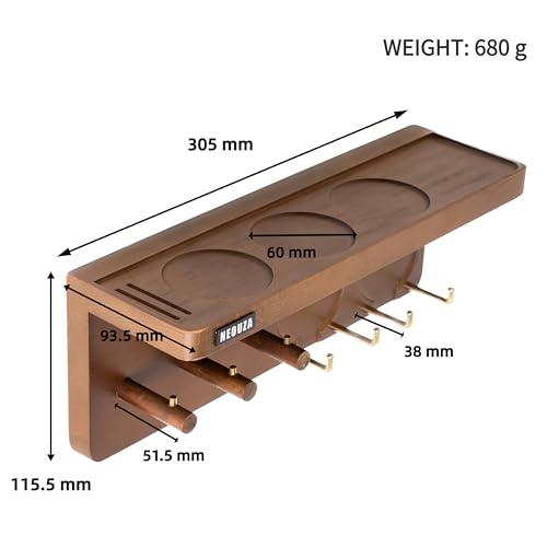 NEOUZA Espresso Organizer Wall Mounted Universal | Home Organization - Image 3