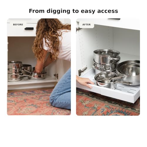 Expandable Pull-Out Cabinet Organizer, 1 Pack - Image 6