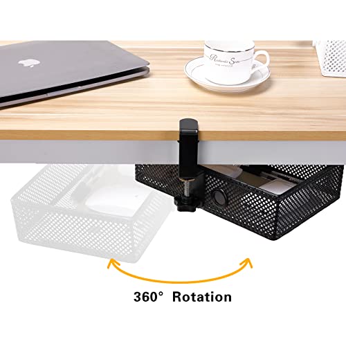 Under Desk Drawer, Clamp on Desk Organizer Hanging D | All Products - Image 4