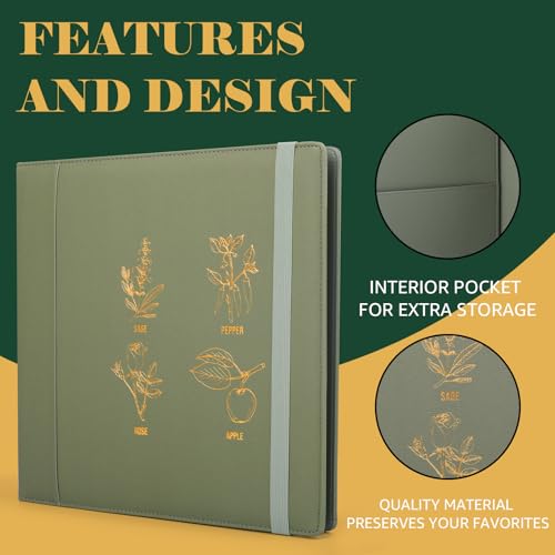 Seed Storage Organizer, Binder with 50 Pack Sleeves - Image 7