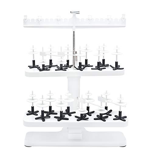 20 Spool Thread Stand for Embroidery Machine Sewing Quilting - Image 2