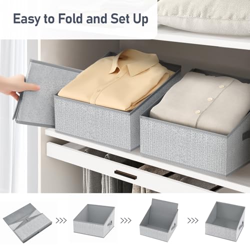 DIMJ Closet Storage Bins - Fabric Storage Baskets fo | All Products - Image 4