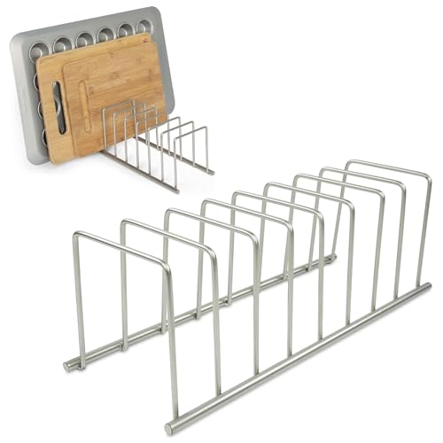 Spectrum Euro Cutting Board Holder and Bakeware Organizer - Image 2