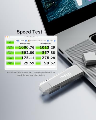 Orlian 256G External Portable SSD USB Solid State Drive, Up - Image 5