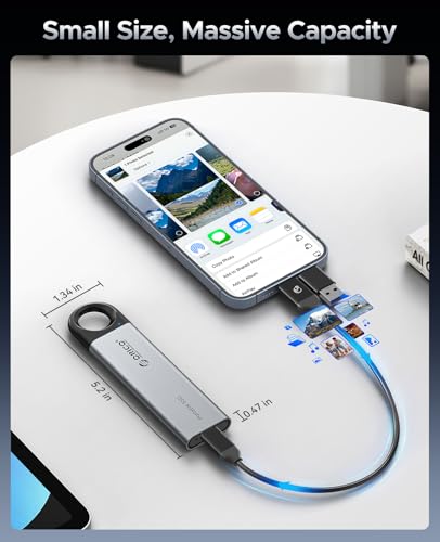 ORICO C10 1TB External SSD up to 1050MB/s,USB 3.2 Gen2 - Image 4