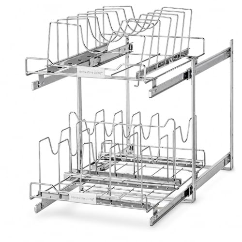 Home Zone Living Pull Out Kitchen Cabinet Organizer - Image 2