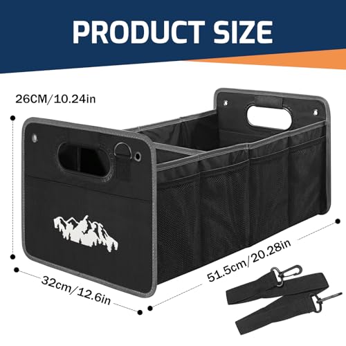 Car Trunk Organizer Collapsible Trunk SUV Storage Box - Image 3
