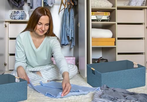 Foldable Storage Box with Handles | 16.9 Inch Collap | All Products - Image 5