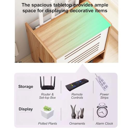 WiFi Router Storage Cabinet, Multi-Functional Router Storage Box - Image 8