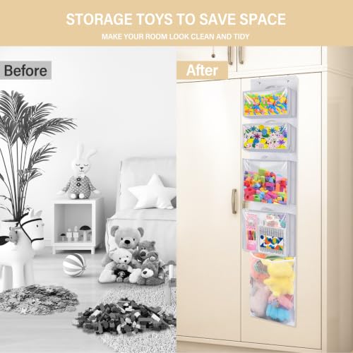 Over Door Toy Organizer, Hanging Stuffed Animal Stor | All Products - Image 5