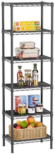 Golpart 6Tier Adjustable Storage Shelves Metal Wire Shelving - Image 2