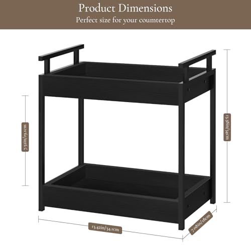 Bathroom Countertop Organizer, 2 Tier Bathroom Counter Shelf - Image 4