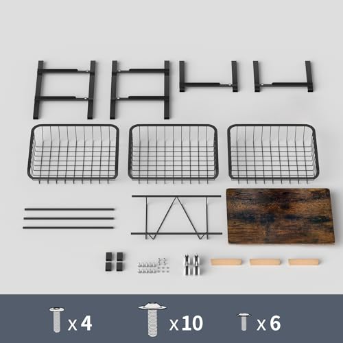 NiuYichee 4-Layer Fruit Basket Kitchen Food Organizer and Rack - Image 5