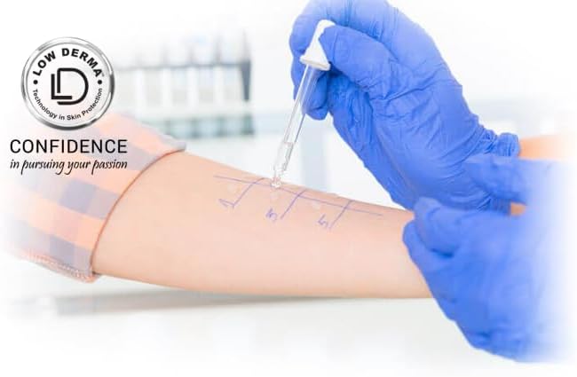 Nitrile Exam Gloves, Chemo Drug Tested, Latex-free, Powder-free, 4.3 Mil, Deep Blue