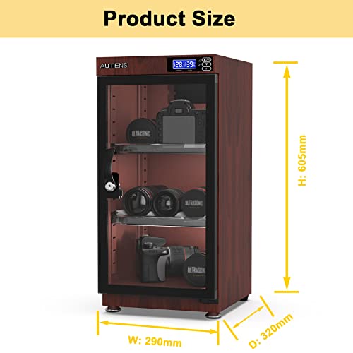50L Dehumidifying Dry Cabinet Box, Wood grain Design - Image 3