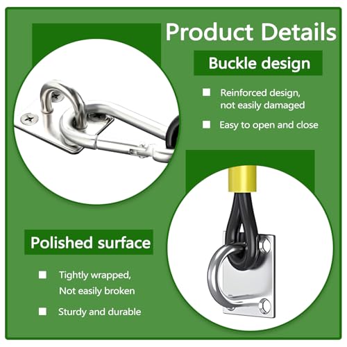 4 Pieces Bear Proof Trash Can Lid Lock with Accessories - Image 4