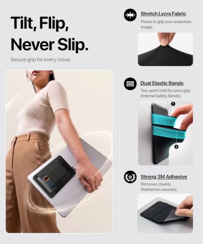 2-Pocket SSD & Hard Drive Holder for Laptop, Reusable 3M Adhesive - Image 7